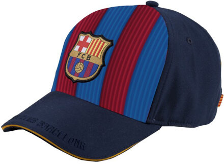 FC Barcelona cap junior stripes rood/blauw