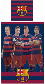 FC Barcelona dekbedovertrek spelers, 140 x 200 cm