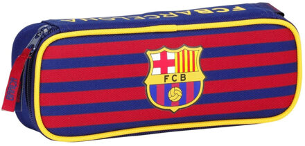 FC Barcelona etui blauw/rood stripe