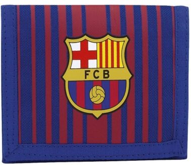 FC Barcelona Home - Portemonnee - Klitteband - 12 x 9 cm - Blauw