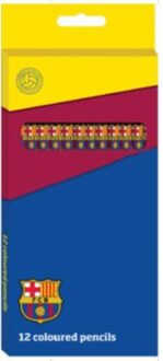 FC Barcelona Kleurpotloden 12-delig