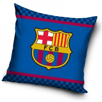 FC Barcelona kussen, 40 x 40 cm