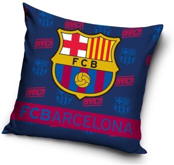 FC Barcelona kussen, 40 x 40 cm
