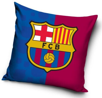 FC Barcelona kussen logo, 40 x 40 cm