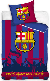 FC Barcelona mes que dekbedovertrek, 140 x 200 cm