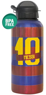 FC Barcelona Messi bidon blauw/rood aluminium