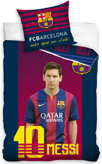 FC Barcelona Messi dekbedovertrek, 140 x 200 cm