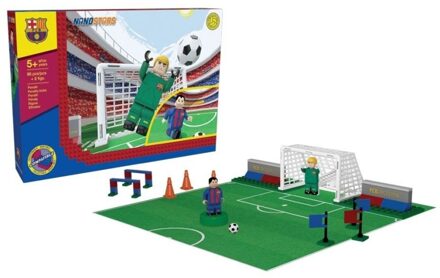 FC Barcelona Nanostars Bouwset Penalty Set Fc Barcelona- 200 Stuks