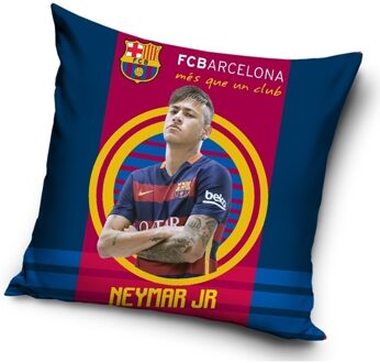 FC Barcelona Neymar kussen, 40 x 40 cm