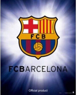 FC Barcelona poster 40 x 50 cm Blauw