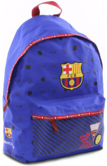 FC Barcelona Rugzak 40 X 30 X 10 Cm Blauw