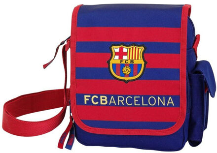 FC Barcelona schoudertas blauw/rood