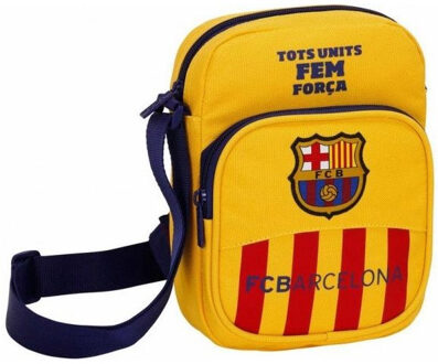 FC Barcelona schoudertas geel