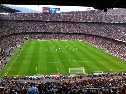 FC Barcelona - Sevilla FC (Primera Division) (Vliegtuig)