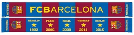 FC Barcelona Sjaal Champions League Winnaar Rood/blauw