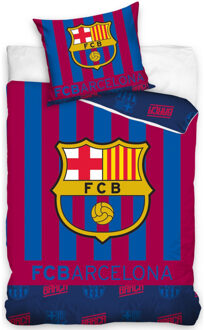 FC Barcelona stripes dekbedovertrek, 140 x 200 cm