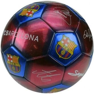 FC Barcelona Voetbal handtekeningen blauw/rood