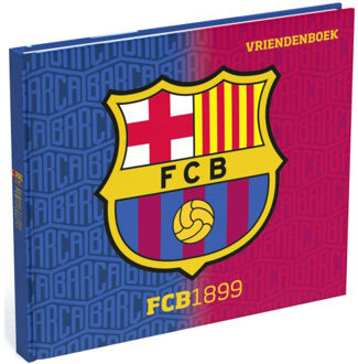 FC Barcelona vriendenboek 18 x 21 cm
