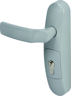 FC-EN5001 JPM Buitenbeslag Fluid Control - Uitgang | model: kruk | kleur: zilver. | Draair.: 1/2/3/4 - A000318715