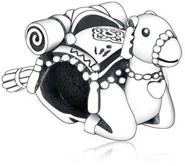 Fc Sieraden Fit Originele Brand Charms Armband Authentieke 925 Zilveren Kameel Terug Scroll Boek Kwastje Kraal Voor Maken Berloque