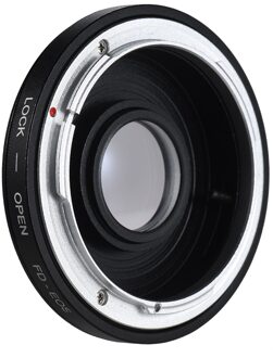 FD-EOS Lens Mount Adapter Camera Lens Adapter Ring w/Optische Glazen Focus Infinity FD Lens eos EF Mount body voor Canon Camera