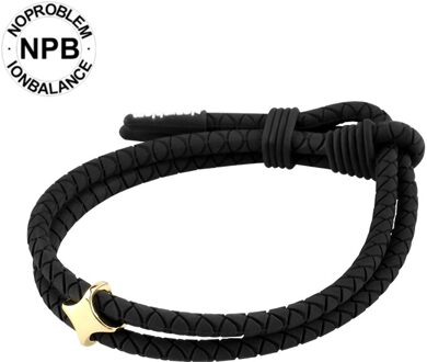 【Fda Registratie] 】Noproblem Negatieve Ion Sport Metalen Ster Armband P215 P215black-goud