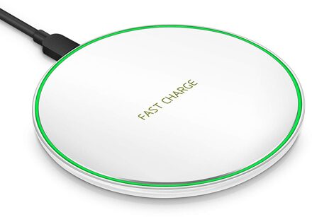 Fdgao 15W Qi Snelle Opladen Draadloze Oplader Voor Iphone 12 11 X Xr Xs 8 Samsung Note 20 10 s20 S10 S9 Usb Tpye C Quick Charge Pad wit