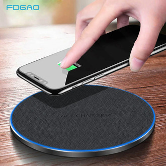 FDGAO 30W Fast Wireless Charger For Samsung Galaxy S20 S10 S9 Note 10 20 Qi Charging Pad for iPhone 12 Mini 11 Pro XS Max XR X 8