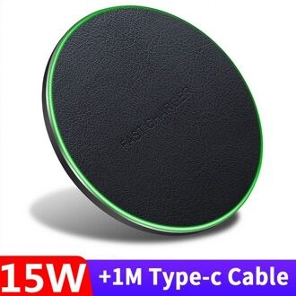 Fdgao 30W Qi Draadloze Oplader Voor Iphone 12 11 Pro Xs Max Xr X 8 Samsung S9 S10 S20 note 20 10 USB-C Snelle Draadloze Opladen Pad 15W Cloth