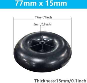 Fdik 77Mm/110Mm Motor Wind Wiel Fan Generator Onderdelen Voor Webasto Air Top 2000st Air Diesel Parking heater Auto Vrachtwagen Bus diameter 77mm