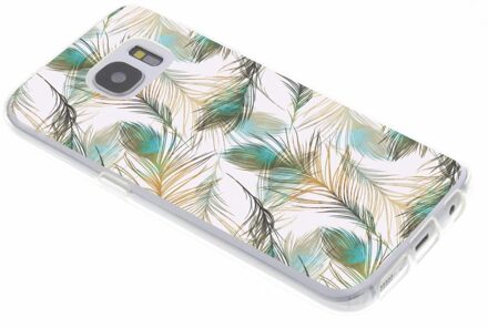Feathers Design Tpu Hoesje Voor De Samsung Galaxy S7 Multikleur