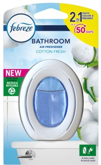 Febreze Luchtverfrisser Febreze Bathroom Air Freshener Cotton Fresh 7.5 ml