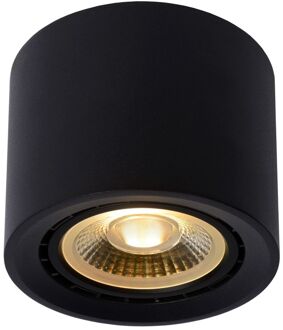 FEDLER - Plafondspot - Ø 12 cm - LED Dim to warm - GU10 (ES111) - 1x12W 2200K/3000K - Zwart