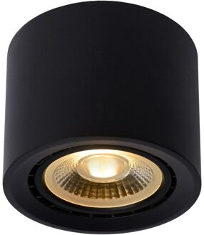 FEDLER - Plafondspot - Ø 12 cm - LED Dim to warm - GU10 (ES111) - 1x12W 2200K/3000K - Zwart