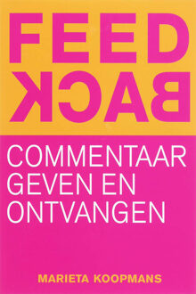 Feedback - Boek Marieta Koopmans (9058711870)