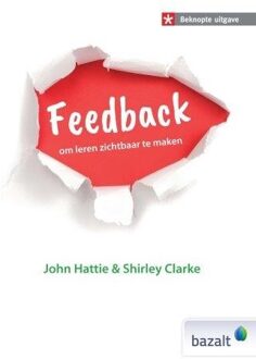 Feedback om leren zichtbaar te maken - beknopte uitgave -  John Hattie, Shirley Clarke (ISBN: 9789461183026)