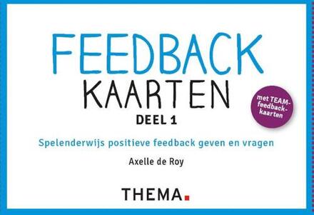 Feedbackkaarten -  Axelle de Roy (ISBN: 9789462724518)