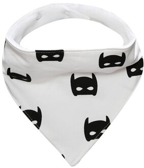 Feeding Speeksel Handdoek Baby Slabbetjes Baby Katoenen Bandana Kwijlen Slabbetjes Burp Doeken Gedrukt Dribble Driehoek Waterdichte Slabbetjes ghost