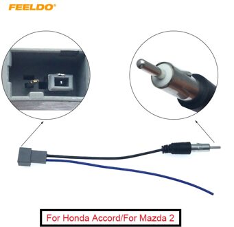 FEELDO 10Pcs Car Audio Stereo Antenne Adapter Voor Mazda/Honda 2005-UP Vrouwelijke Radio Onderdelen #1561