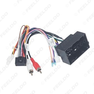 Feeldo Auto 16pin Android Stereo Power Kabelboom Kabel Adapter Met Canbus Voor Fait Egea A enkel en alleen kabel