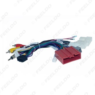 Feeldo Auto 16pin Audio Kabelboom Met Canbus Box Voor Mazda 6 CX-5 Stereo Installatie Draad Adapter A enkel en alleen kabel