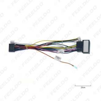 Feeldo Auto 16pin Audio Kabelboom Met Canbus Box Voor Mercedes-Benz A-Klasse Aftermarket Stereo Installatie Draad adapter A enkel en alleen kabel