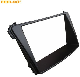 Feeldo Auto 2Din Stereo Fascia Frame Installatie Kit Voor Hyundai I-45 I-40 Cd/Dvd Dashboard Inbouwen Panel Frame adapter