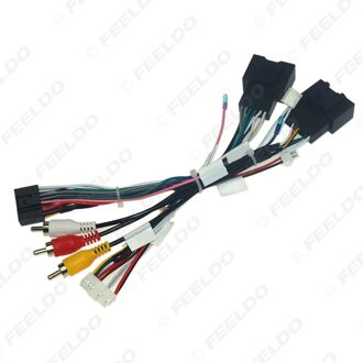 Feeldo Auto Audio Cd/Dvd 16PIN Android Power Kabel Adapter Met Canbus Box Voor Buick GL6 Excelle Gx Bedrading harnas A enkel en alleen kabel