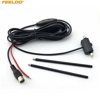 FEELDO Auto IEC Actieve antenne met ingebouwde versterker voor digitale TV # FD-911