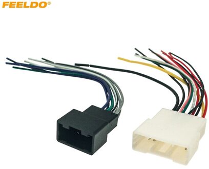 Feeldo Auto Radio Audio 2In1 Kabelboom Adapter Voor Toyota Camry + Aftermarket Installeren Stereo Draad Plug Kabel
