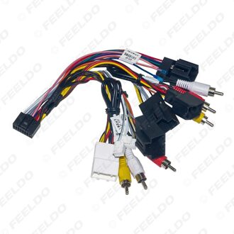 Feeldo Auto Stereo Audio 16PIN Android Power Cable Adapter Voor Chevrolet Captiva Epica Cd/Dvd-speler Kabelboom A enkel en alleen kabel