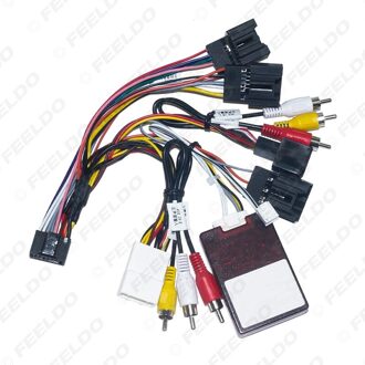 Feeldo Auto Stereo Audio 16PIN Android Power Cable Adapter Voor Chevrolet Captiva Epica Cd/Dvd-speler Kabelboom AB kabel-canbus doos