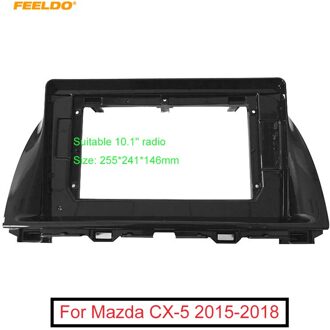 Feeldo Car Audio 10.1 Inch Grote Scherm Fascia Frame Adapter Voor Mazda CX-5 2Din Dvd-speler Dash Audio Montage Panel frame Kit