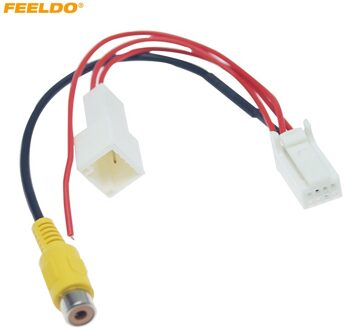FEELDO Parkeer Achteruitrijcamera Video Converter Kabel Adapter Voor Junpai D60 Auto Camera Omkeren Draad #6107